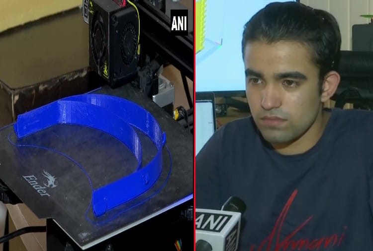 student claims that he 3D prints face shields for frontline COVID warriors