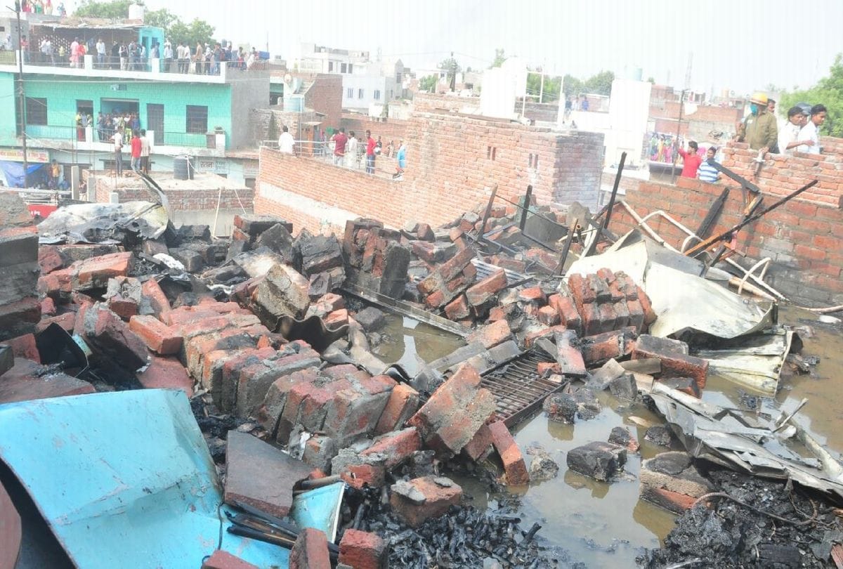 Small LPG cylinder exploded three injured in Kushinagar