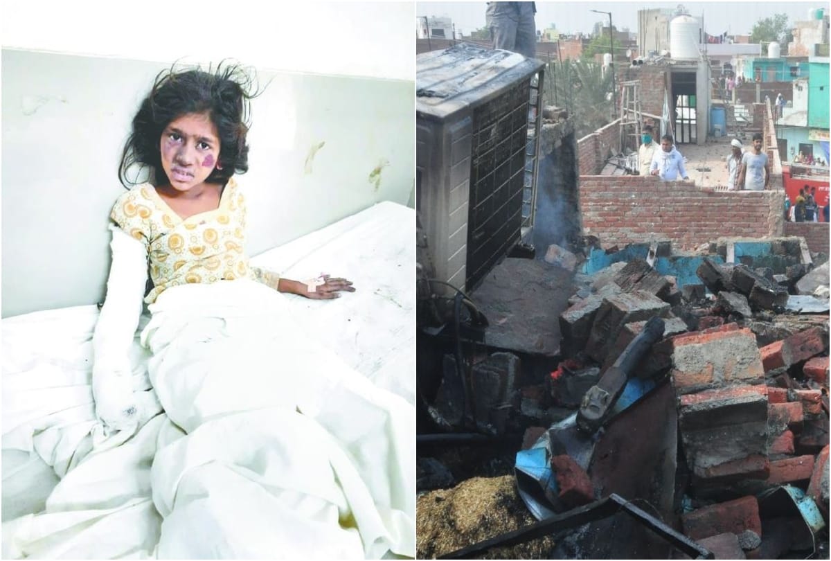 cracker factory blast 13 year old brother saved his sister's life in agra