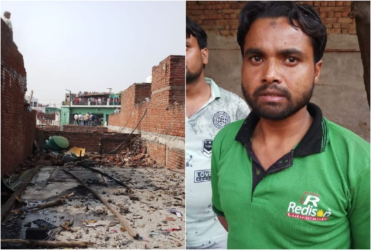 cracker factory blast shakeel and ali sher saved life of people in agra
