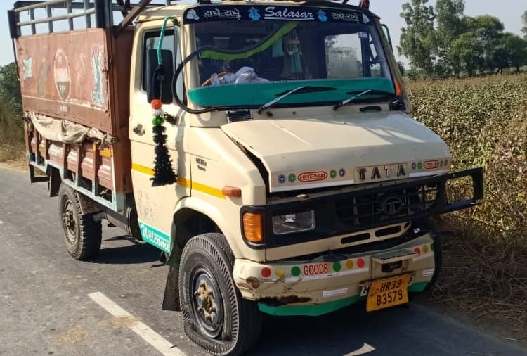 Father and son died in road accident in Hisar of Haryana