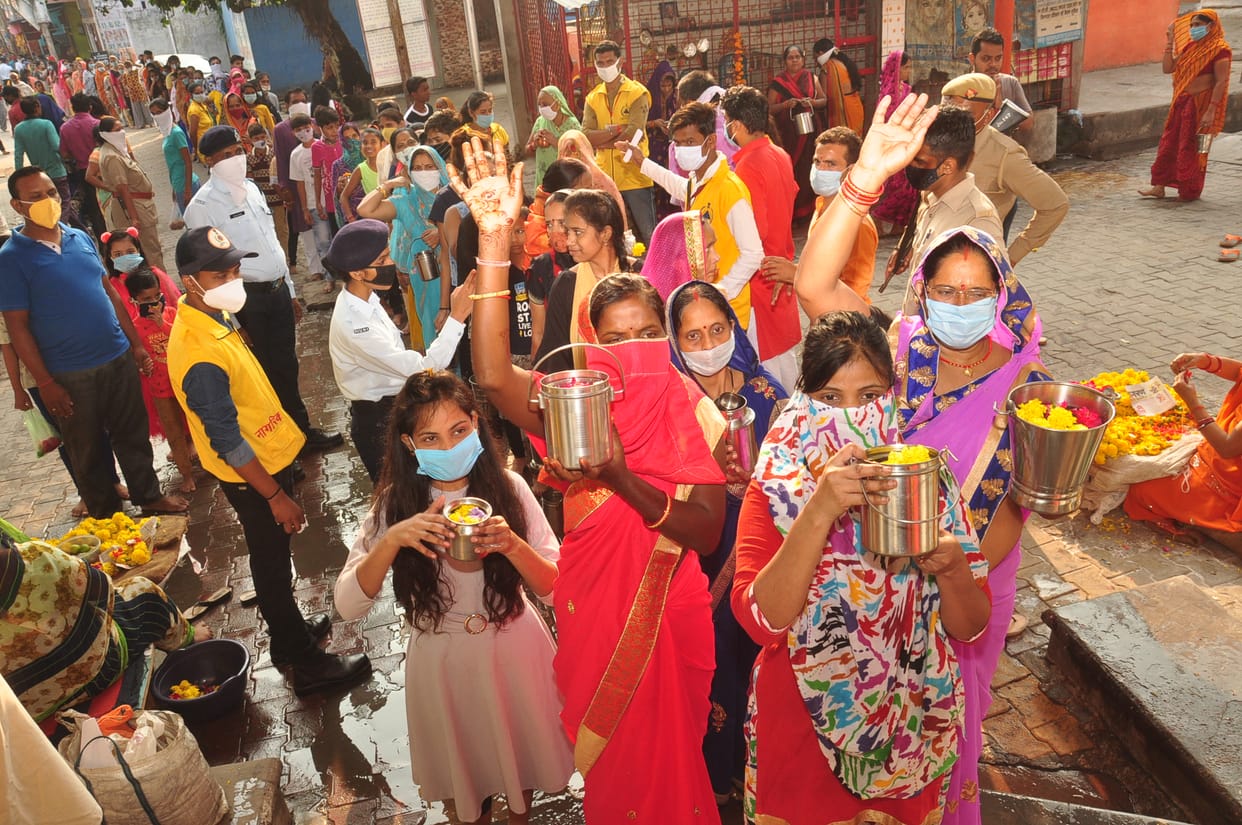Maa ambhey worship