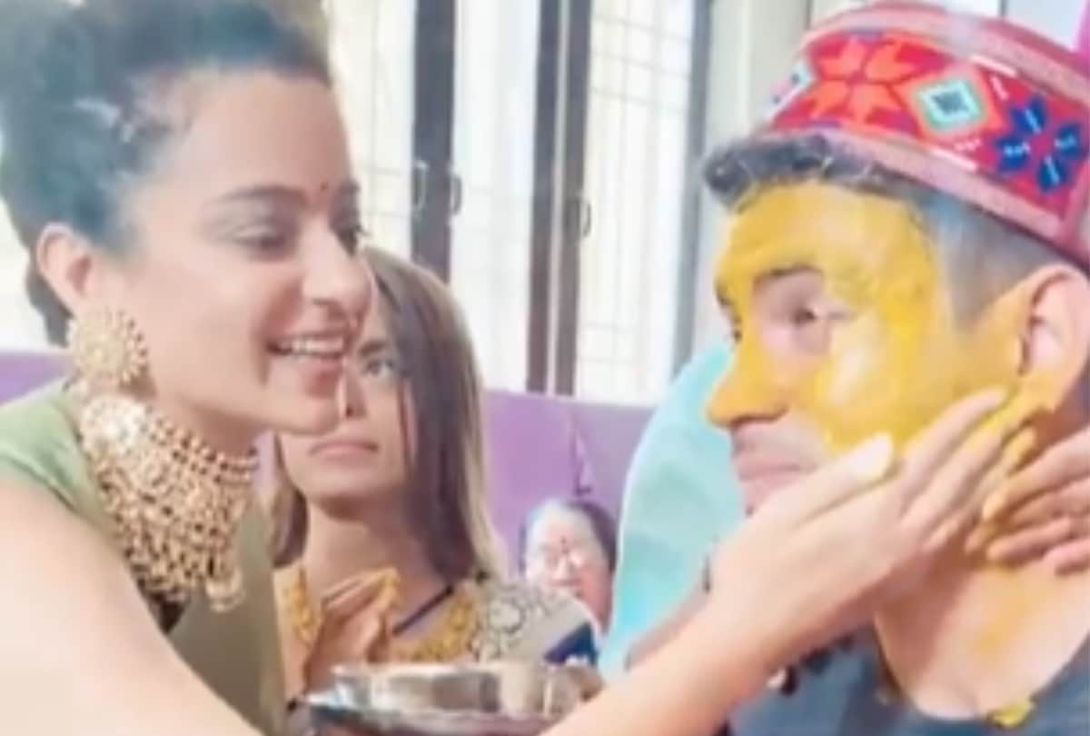 Kangana Ranaut brother Aksht ranaut set to tie the knot share VIDEO