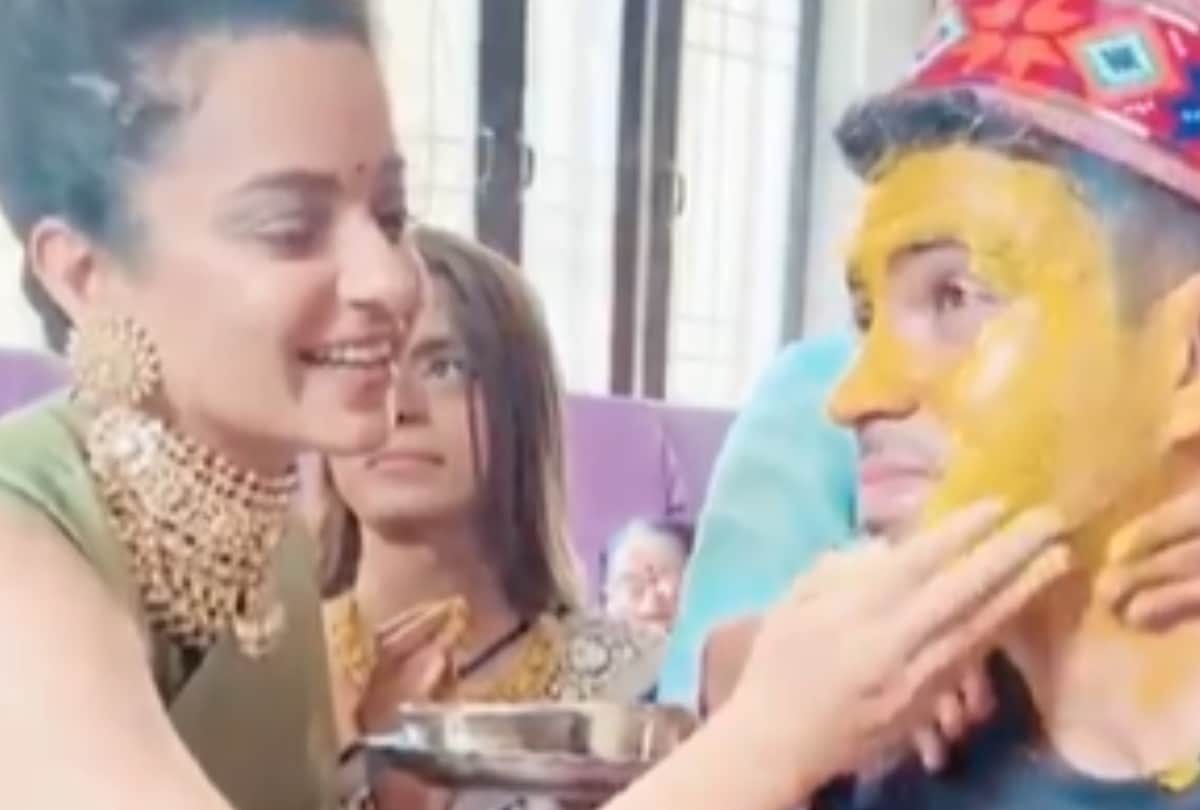 Kangana Ranaut Shares Brother Karan Marriage Video See here