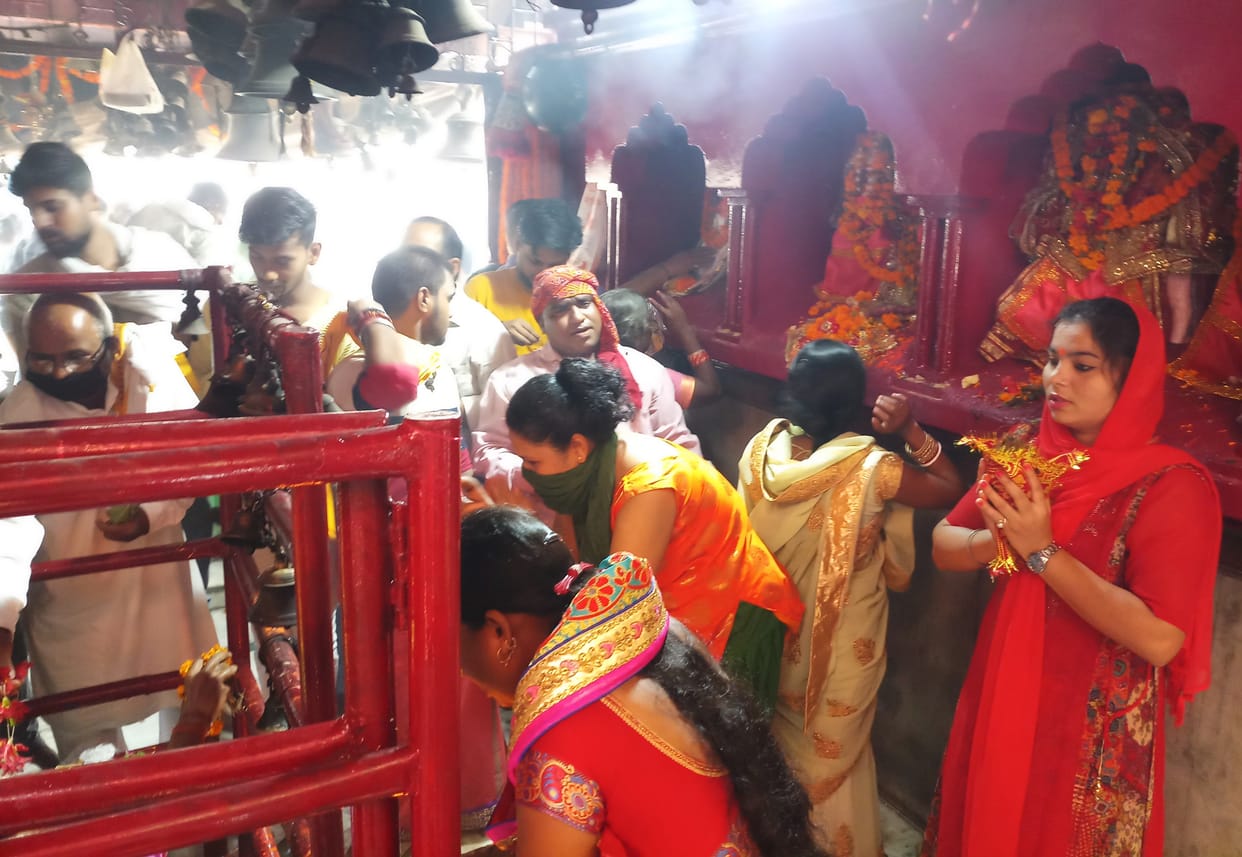 Worshiped Mata Brahmacharini and wished