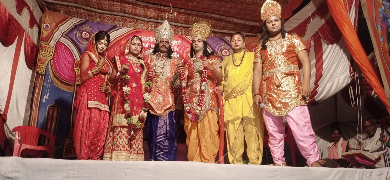 Ram Barat took out in Bhopa