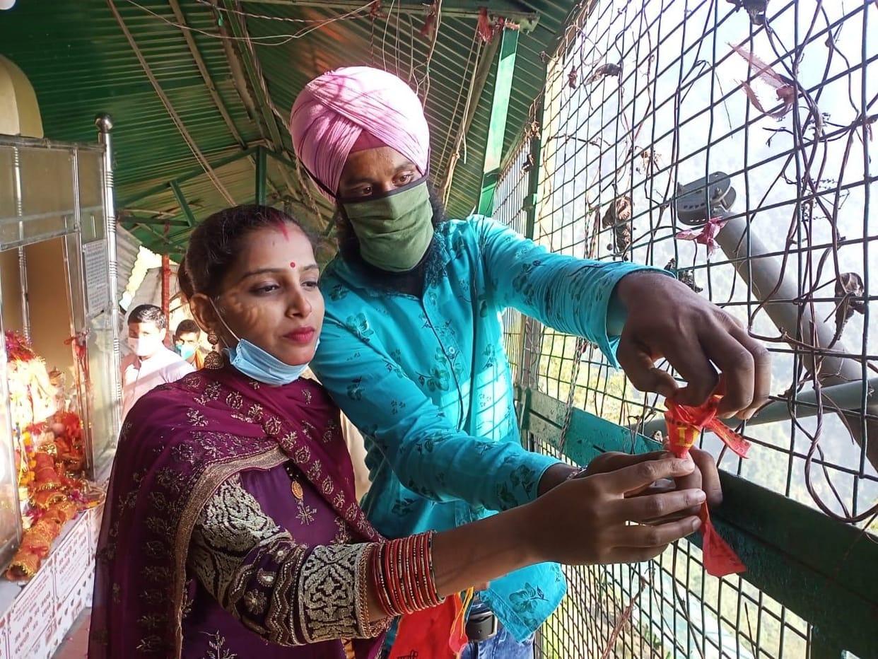 More than three thousand devotees visited Maa Purnagiri