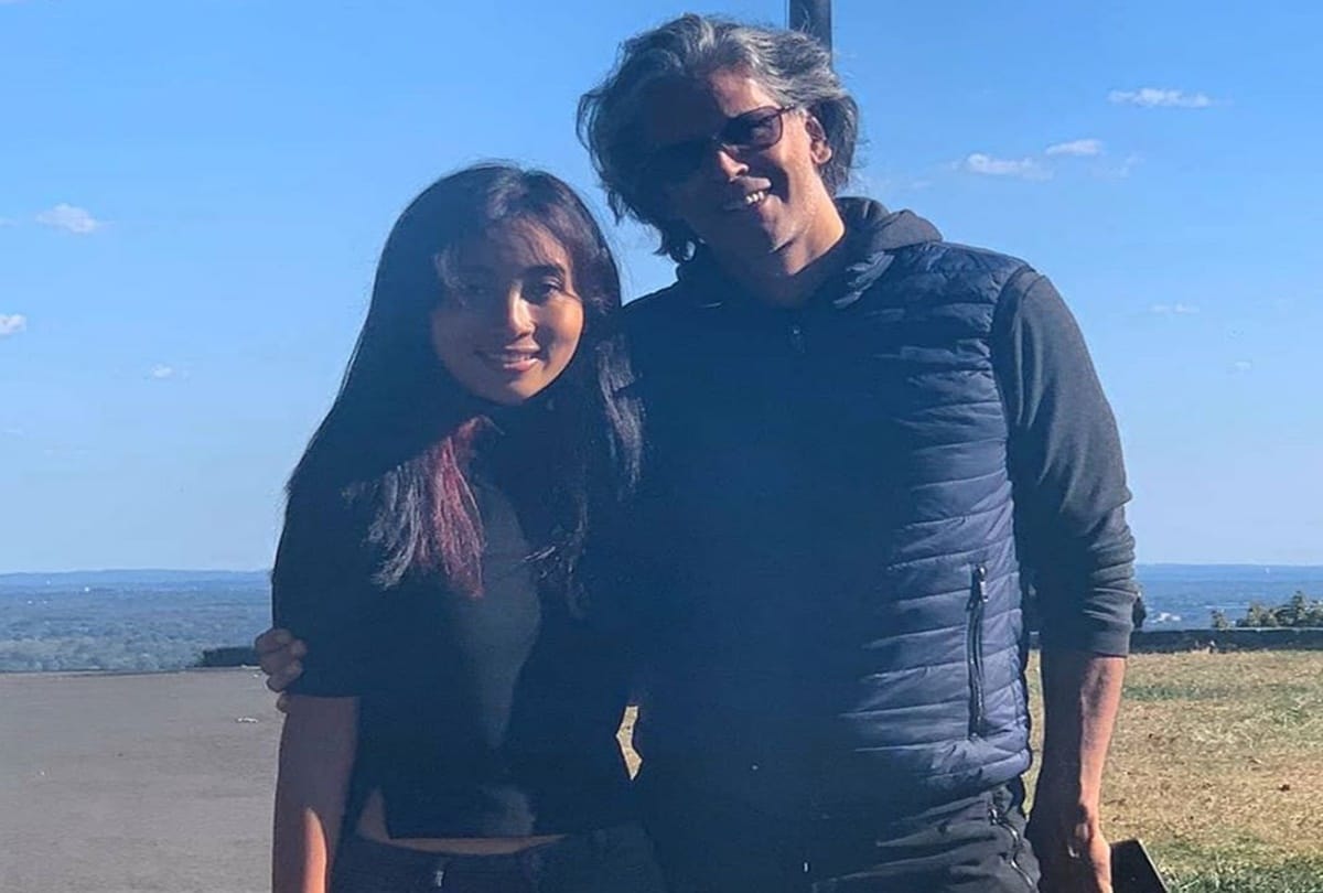 Milind soman shares shirtless photo after he troll nude photo