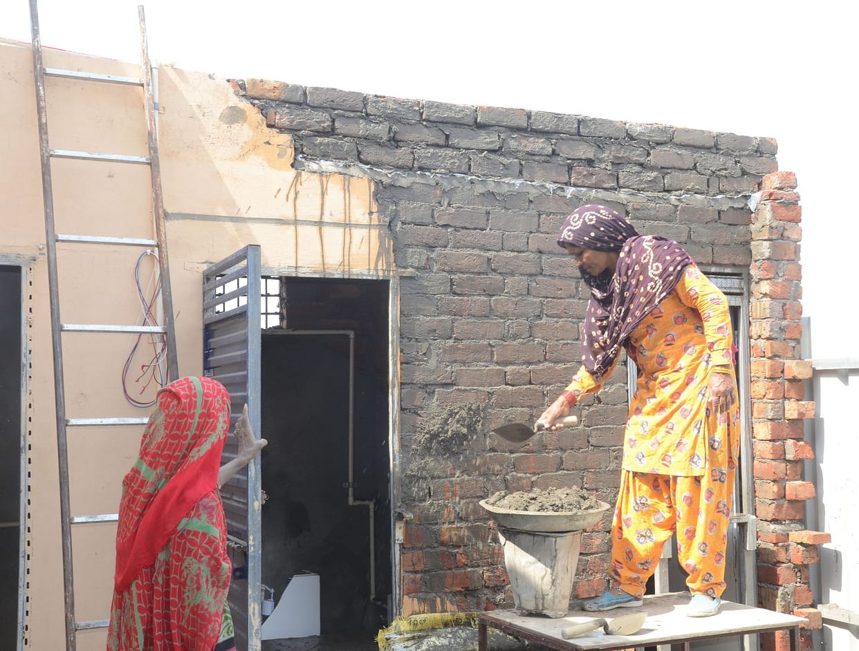 Raj Mistri made for the family, Kaushalya has made 300 house so far