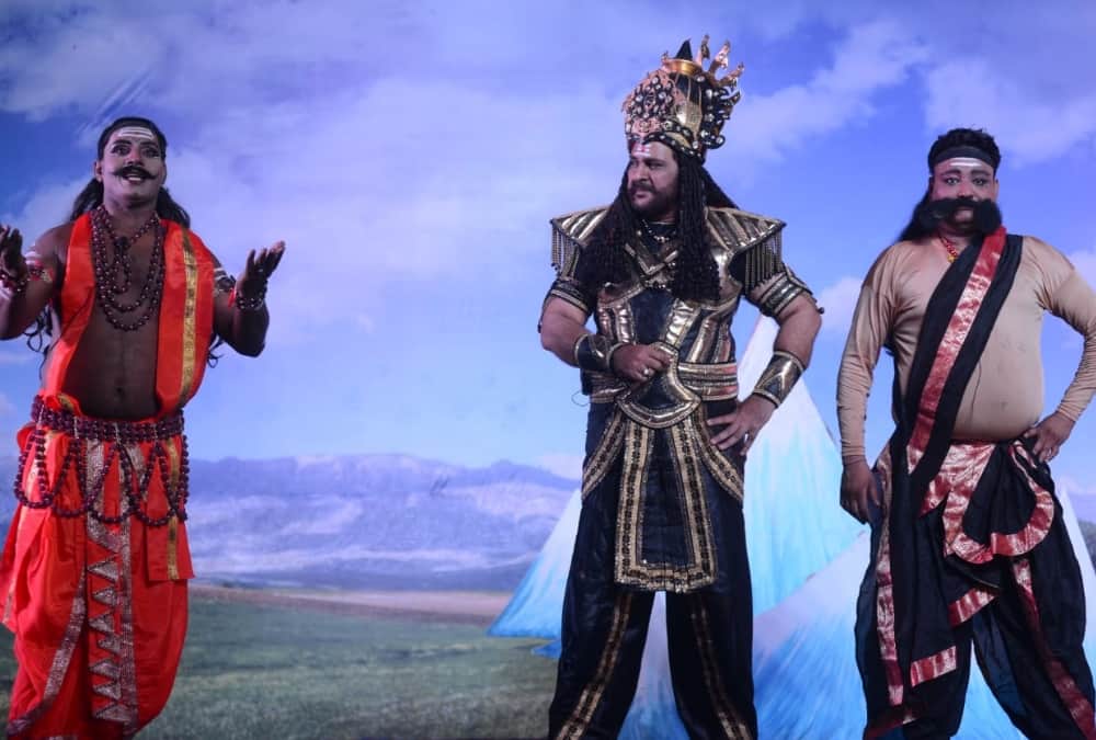 Virtual Ramleela Manchan in Ayodhya.