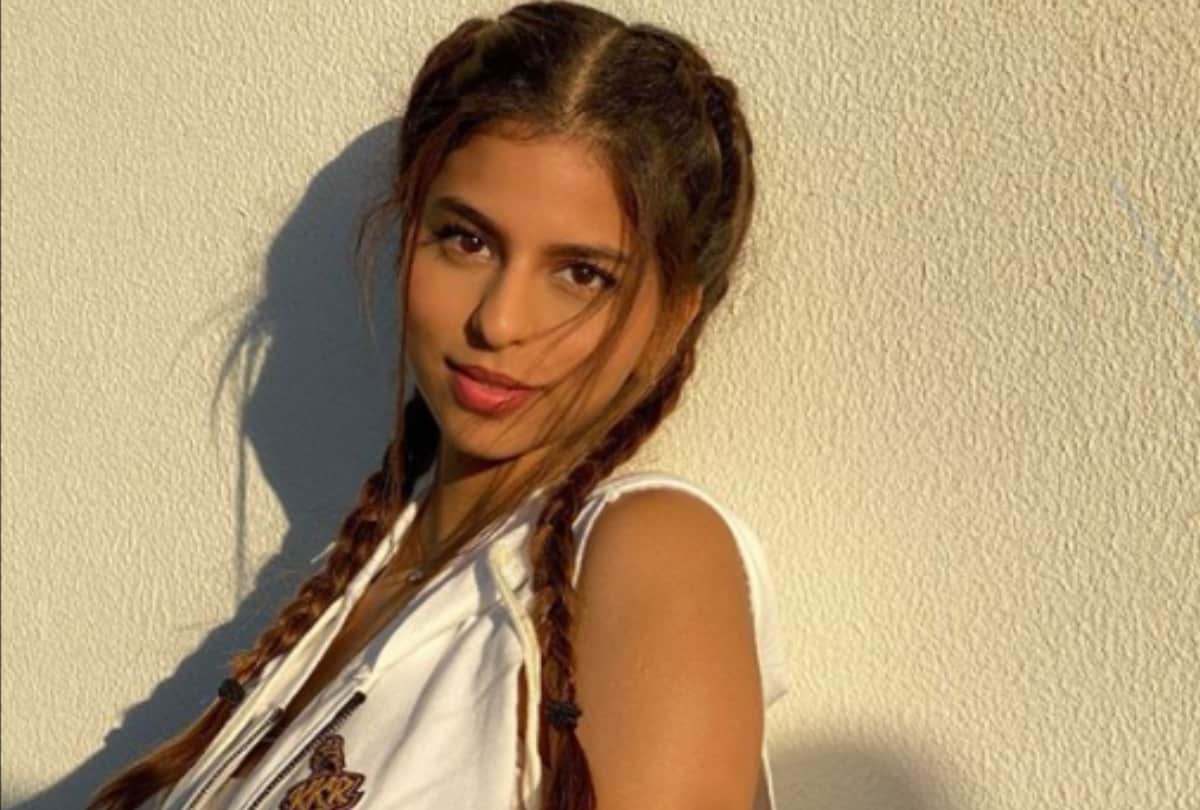 Suhana khan shared throwback photo with shah rukh khan during kkr