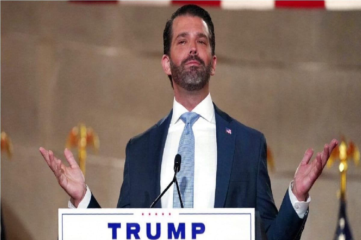 Trumps son Donald Jr tested positive for Covid 19