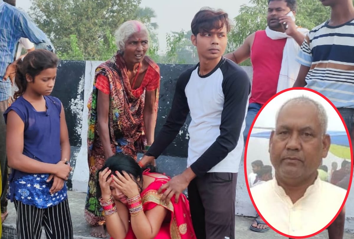 man died in road accident at kushinagar after returning from temple