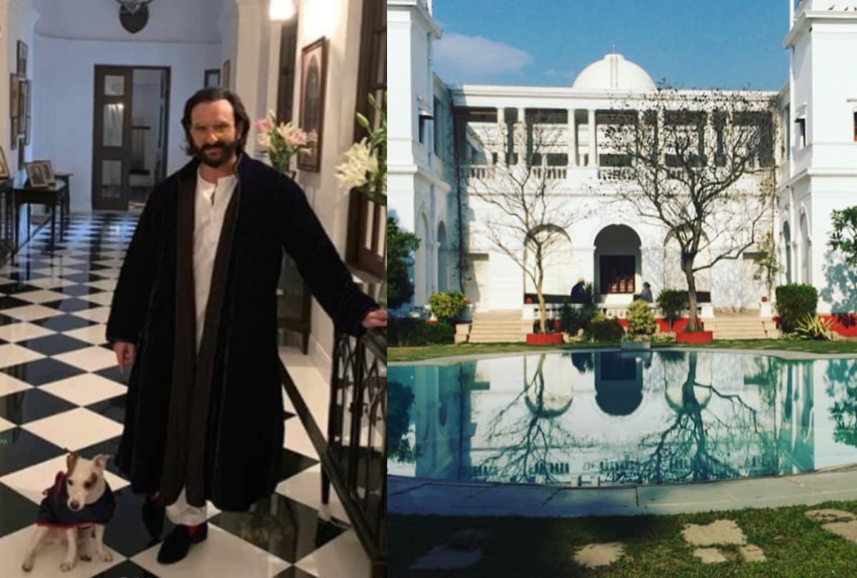 Saif ali khan kareena kapoor luxurious pataudi palace inside look