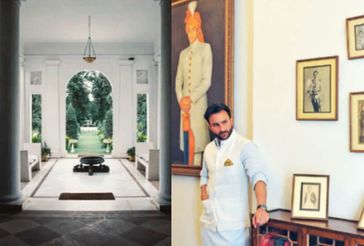 Saif ali khan kareena kapoor luxurious pataudi palace inside look