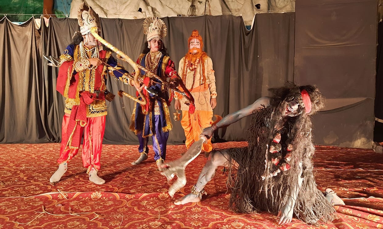 Ramlila staged Tadka slaughter and Ahilya Taran