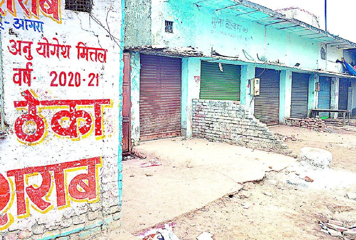 murder and loot near police post in agra