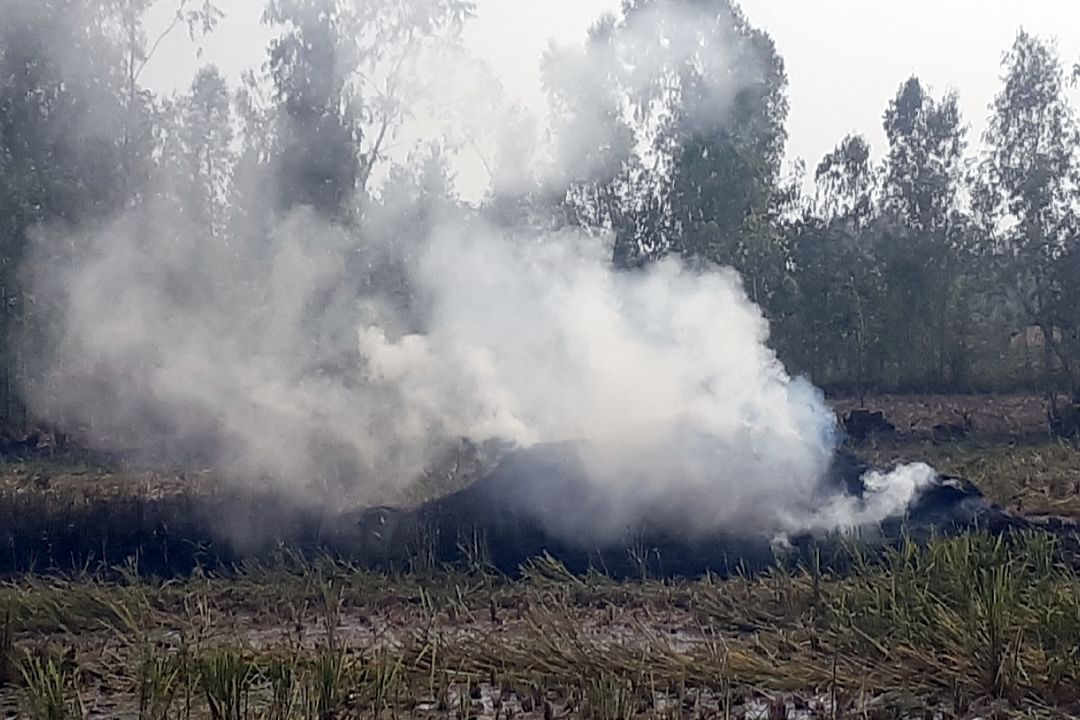 UP: Now fine will be imposed for burning stubble, FIR will be filed