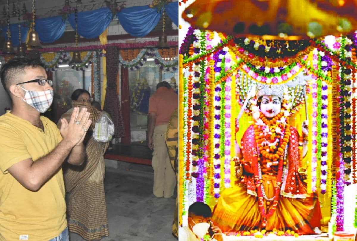 pictures of lucknow temple in navratri
