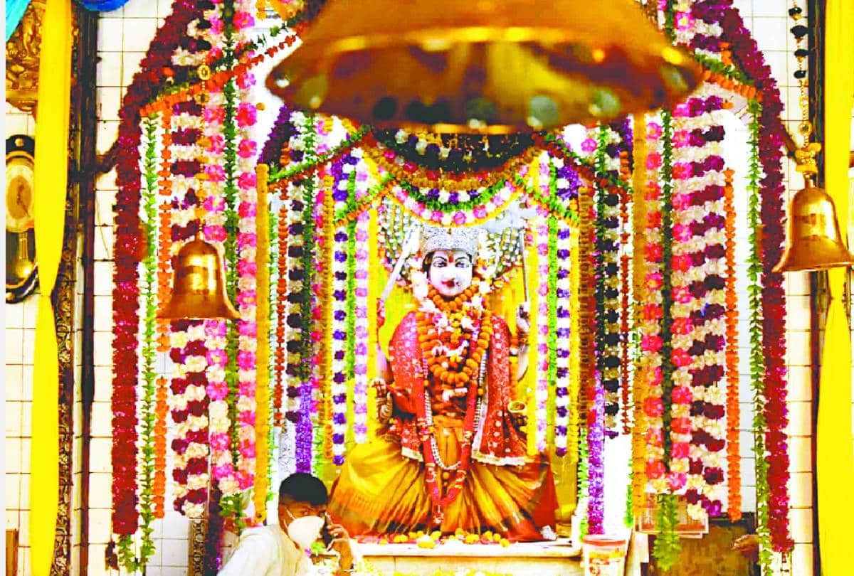 pictures of lucknow temple in navratri