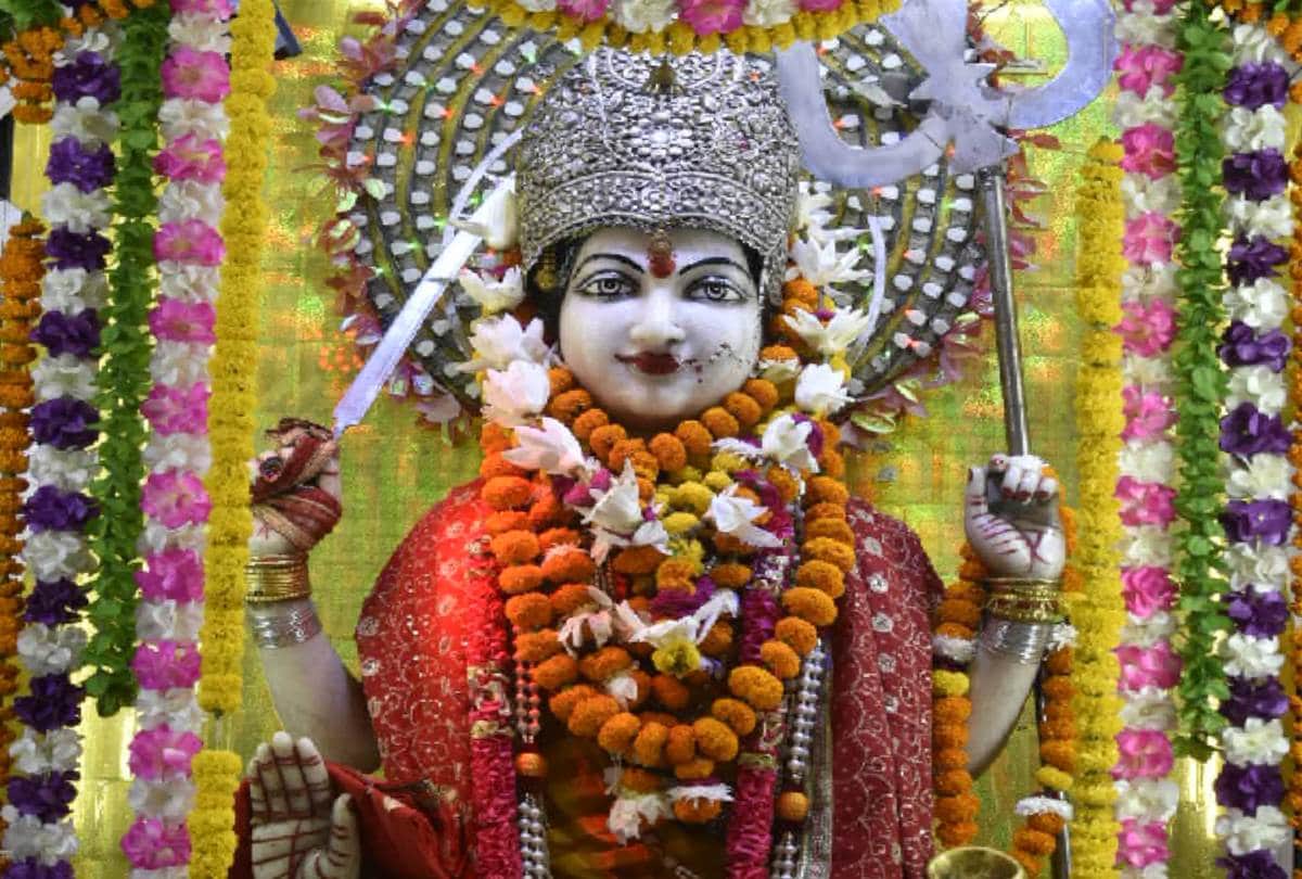pictures of lucknow temple in navratri