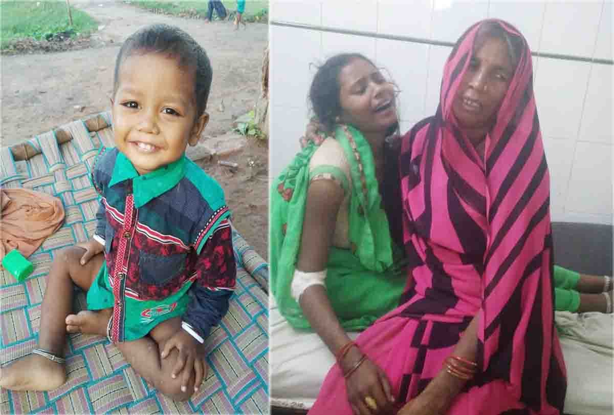 Chitrakoot Road Accident News: Innocent dead and mother injured in chitrakoot