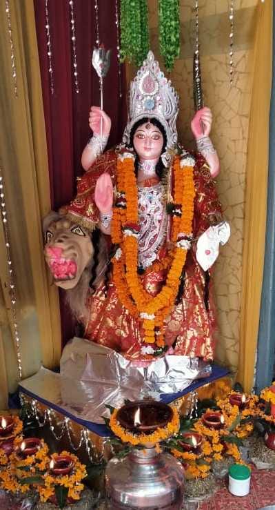 Worship of Mother Kushmanda, the fourth form of Goddess in temples