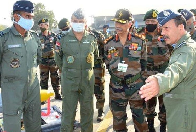Army Chief Manoj Mukund Naravane visits Ambala