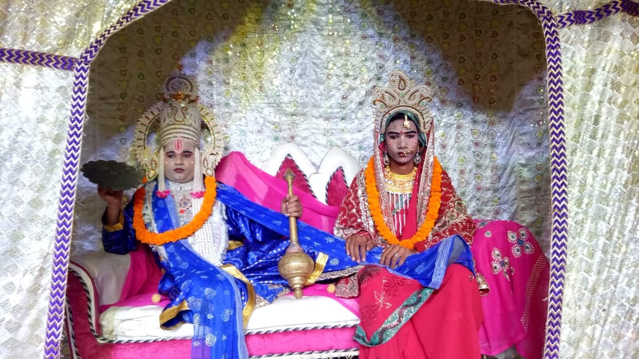 Ramlila started in Robertsganj with the birth of Ram