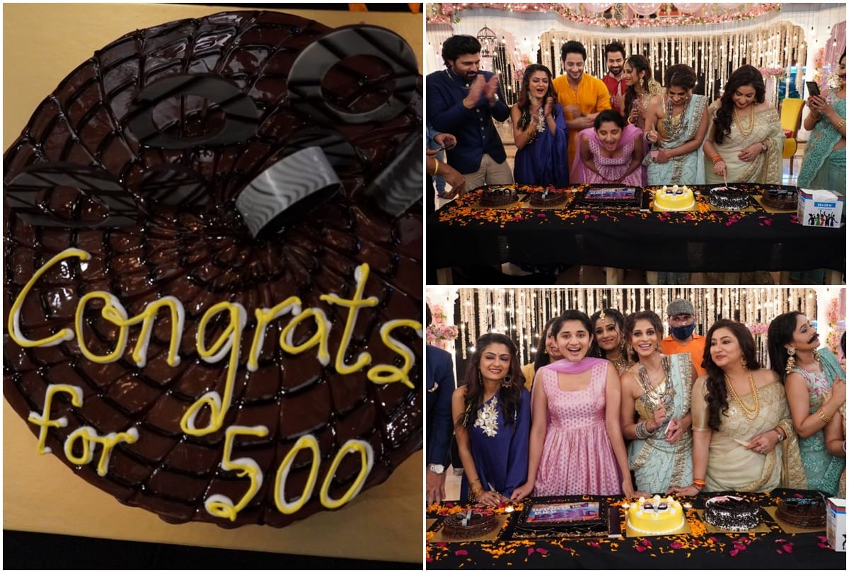 Guddan Tumse Na Ho Payega Completes Its 500 Episodes Here Are Photos of Celebration