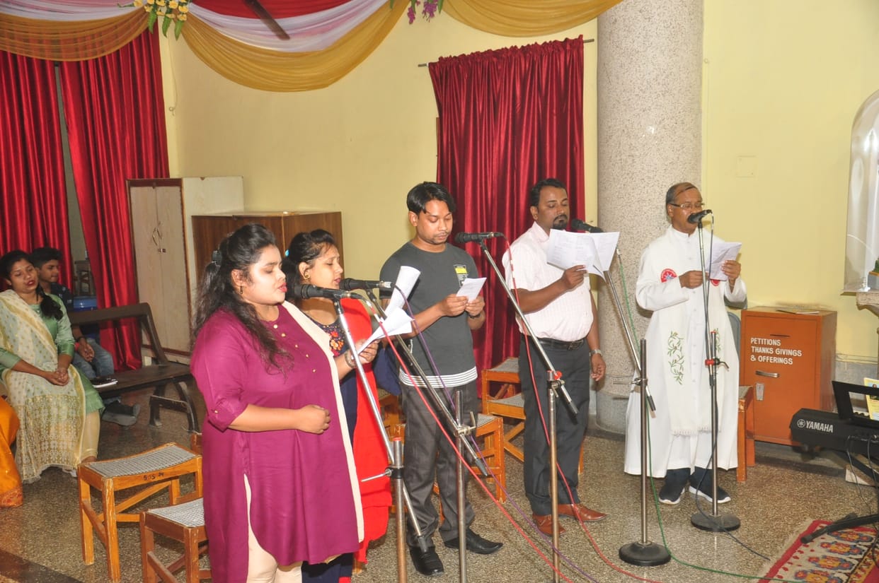 Nauroji prayer start in saint judse