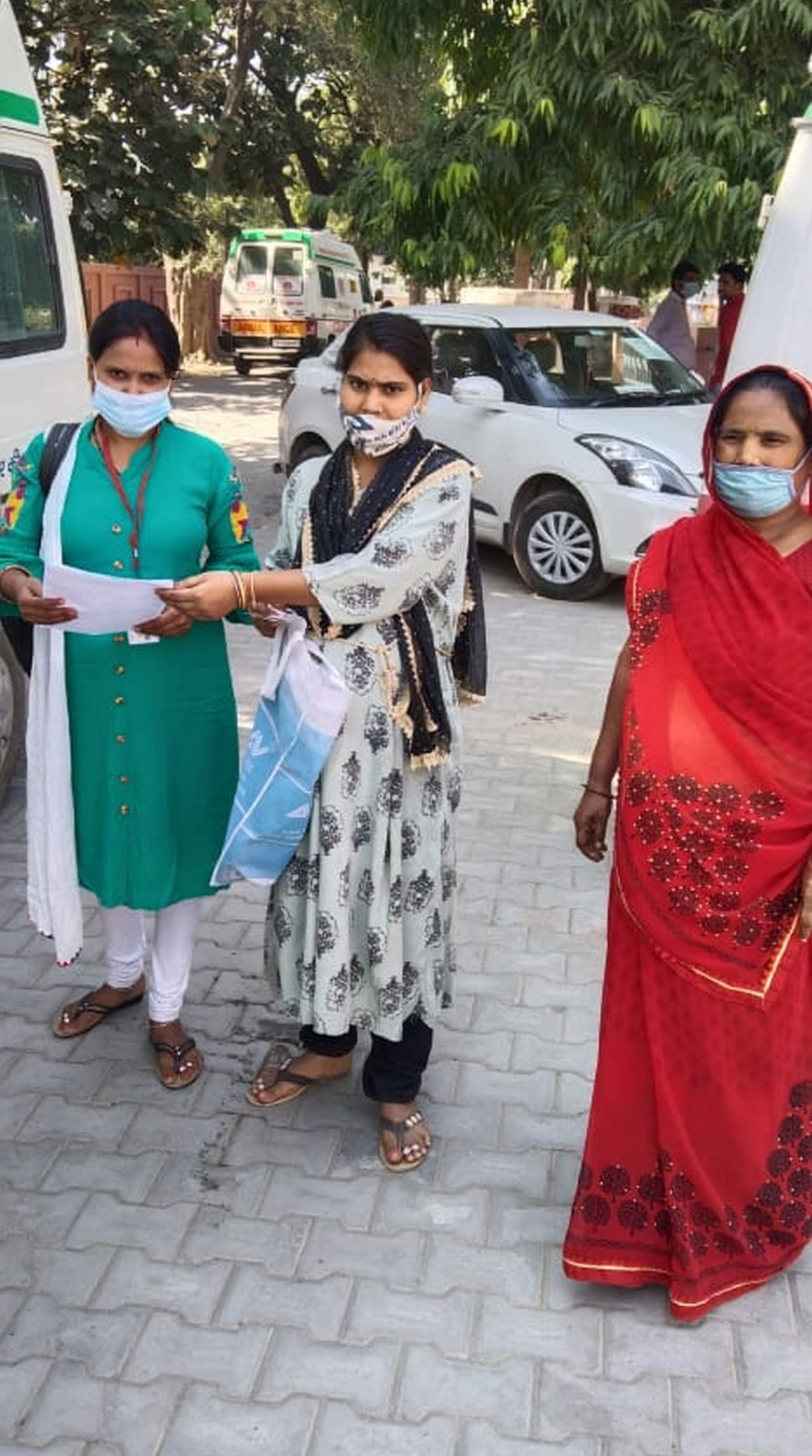 Now an ambulance will leave pregnant at home