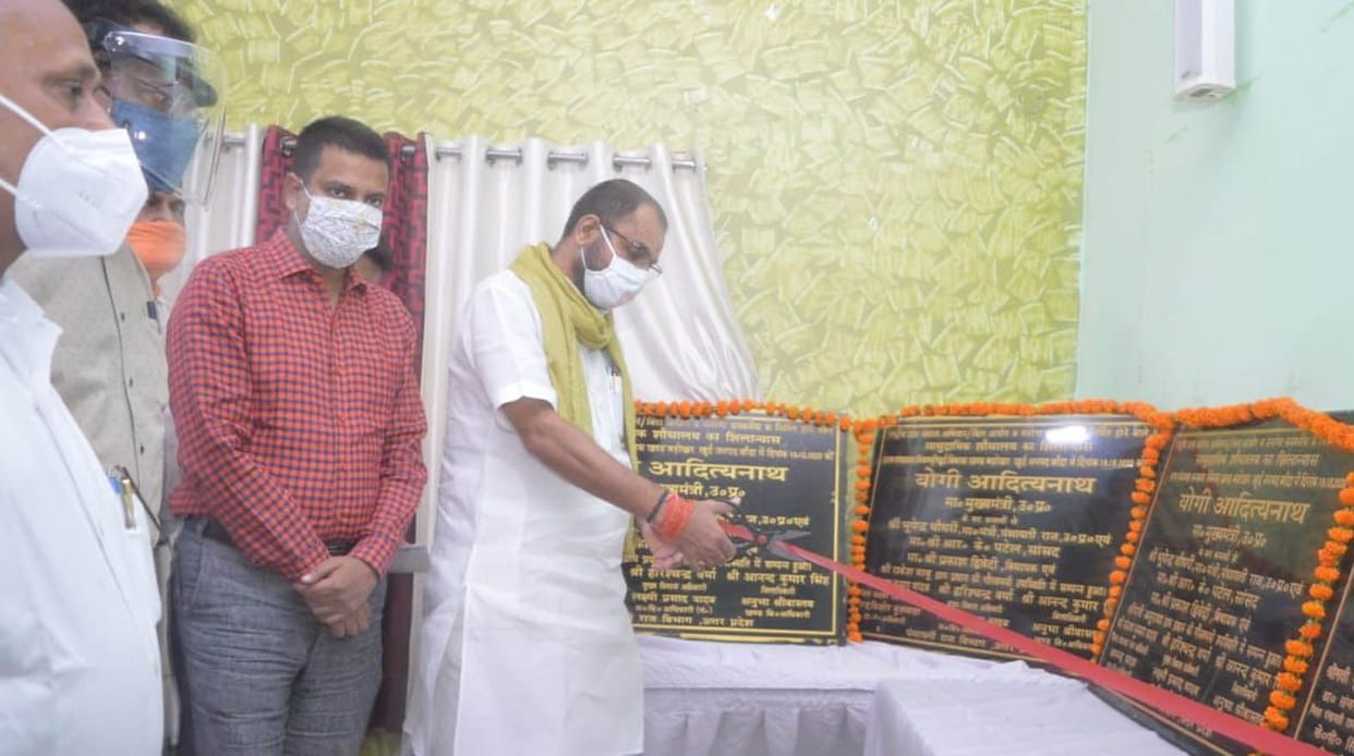Inauguration of 96 community toilets and five panchayat buildings