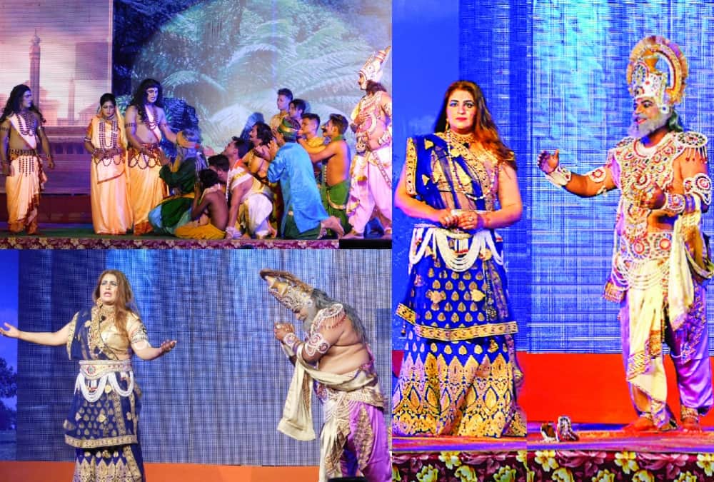 Fourth day of Ramleela in Ayodhya.
