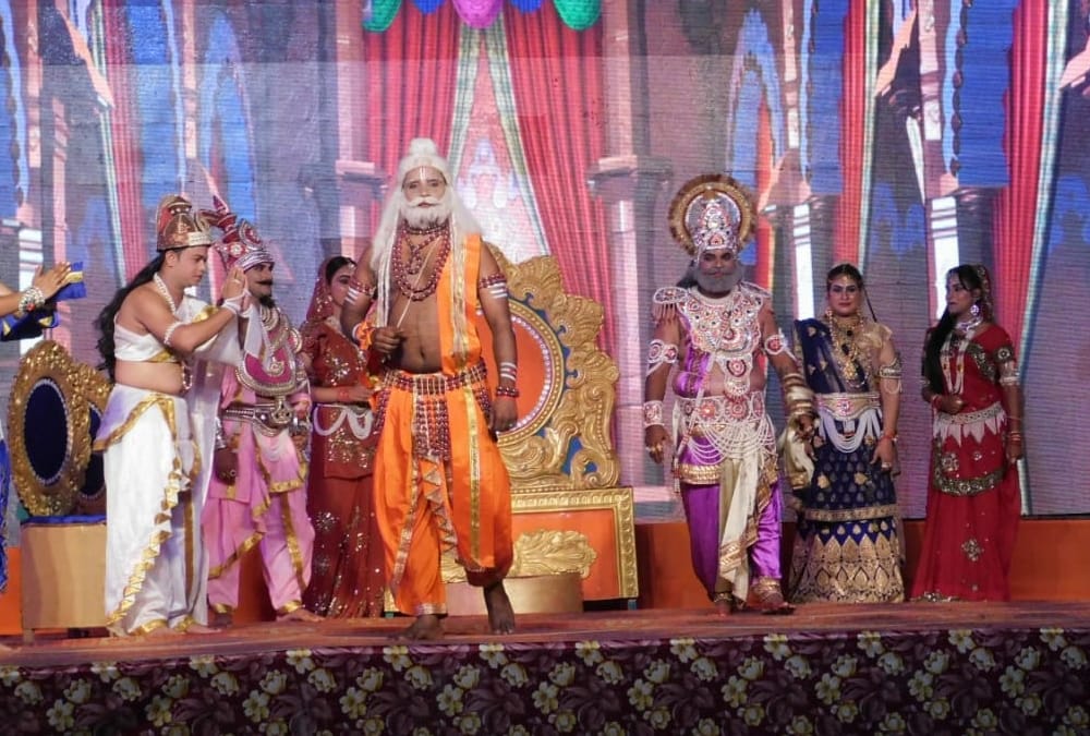 Fourth day of Ramleela in Ayodhya.