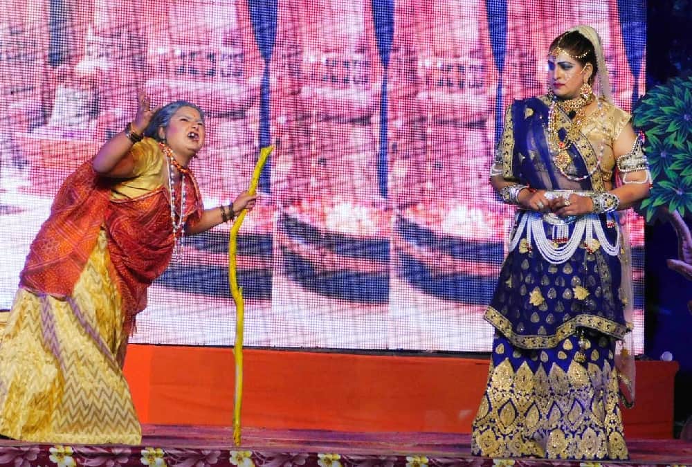 Fourth day of Ramleela in Ayodhya.
