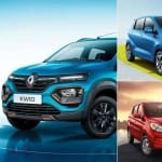 Maruti Suzuki Alto, Renault Kwid, Datsun Redi-Go
