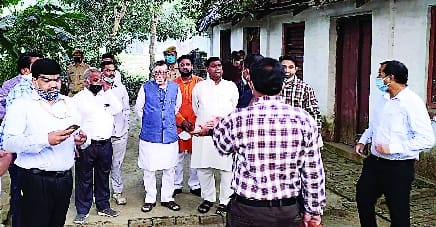 Santosh rages on officers .. If there is so much illegal occupation of land, how will the hospital be built