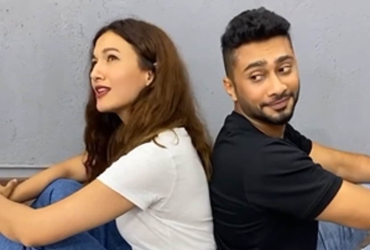 Awez Darbar Zaid Darbar And Bigg Boss 7 Winner Gauhar Khan viral video gives Family goals