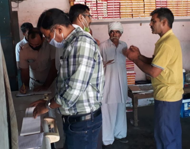 Fill samples of rasgulla, gulab jamun, barfi and ghee