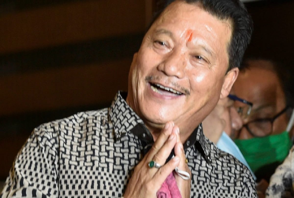 GJM supremo Bimal Gurung spotted outside Gorkha Bhavan near Kolkata