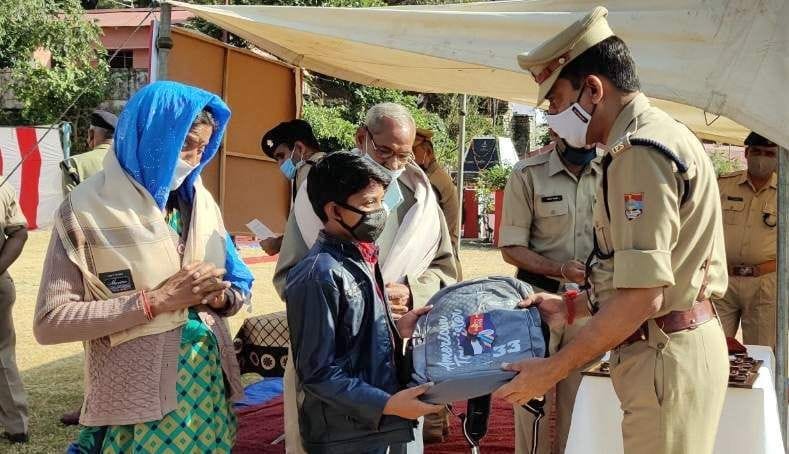 Family of martyred police personnel honored