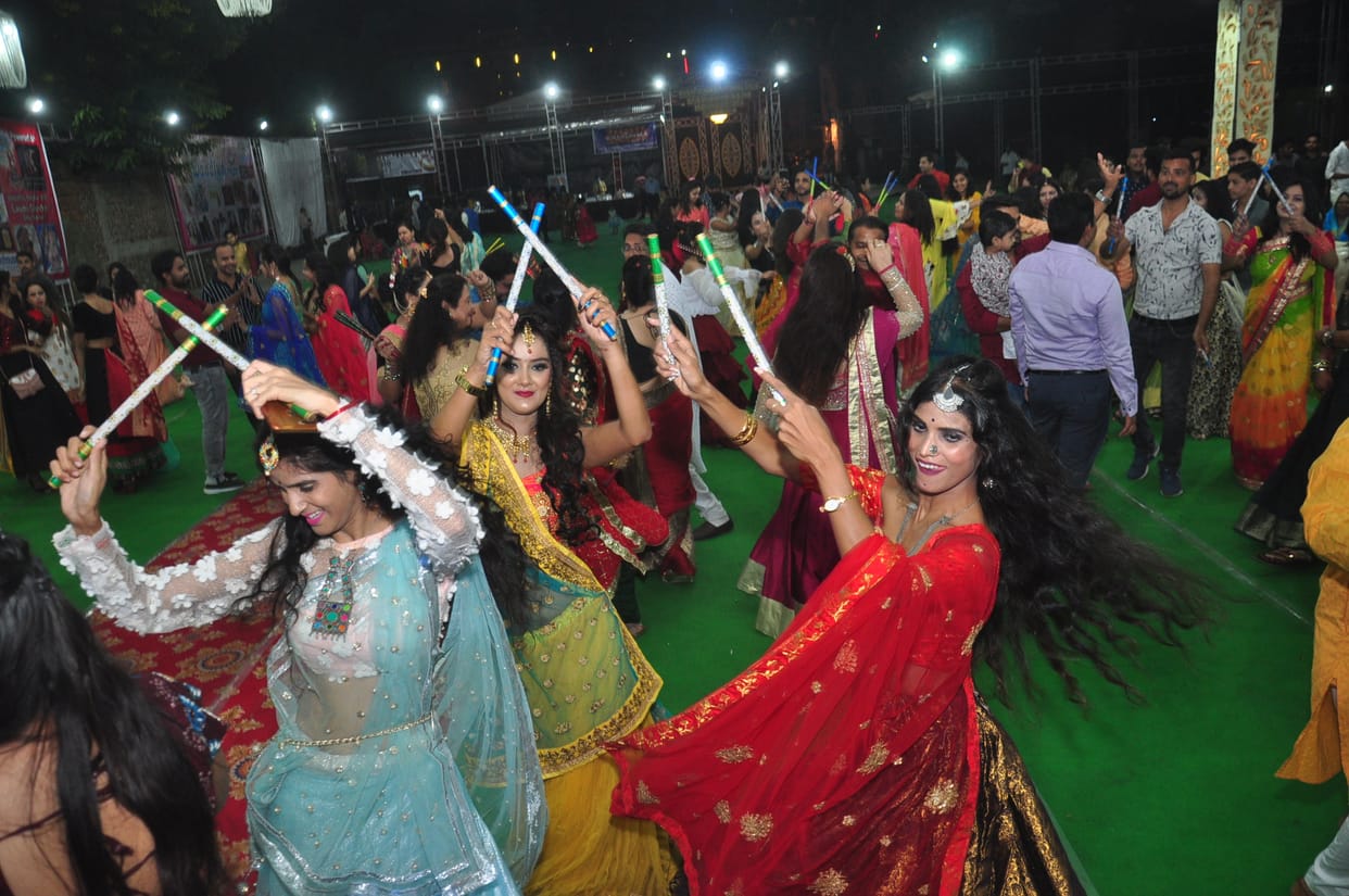 Garba dance in jhansi