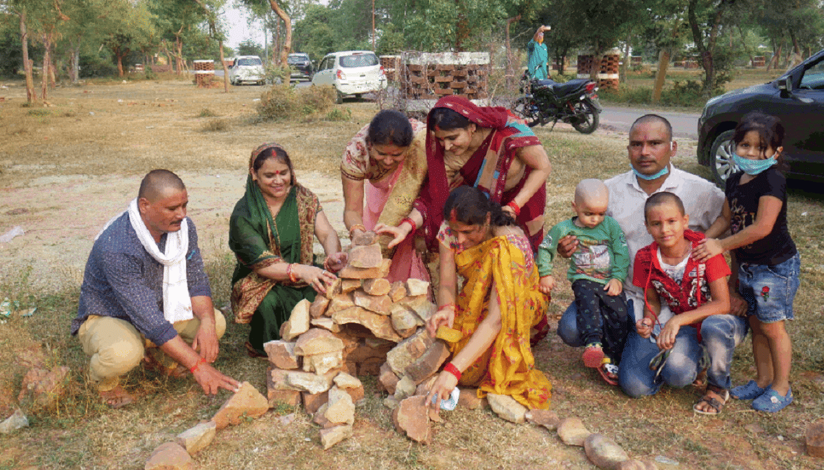 Navratri 2020 vindhyadham: Tuntun revolves around Dandavat Triangle a house of stones made to fulfill the dream of Ashiana maa vindhyavasini mirzapur