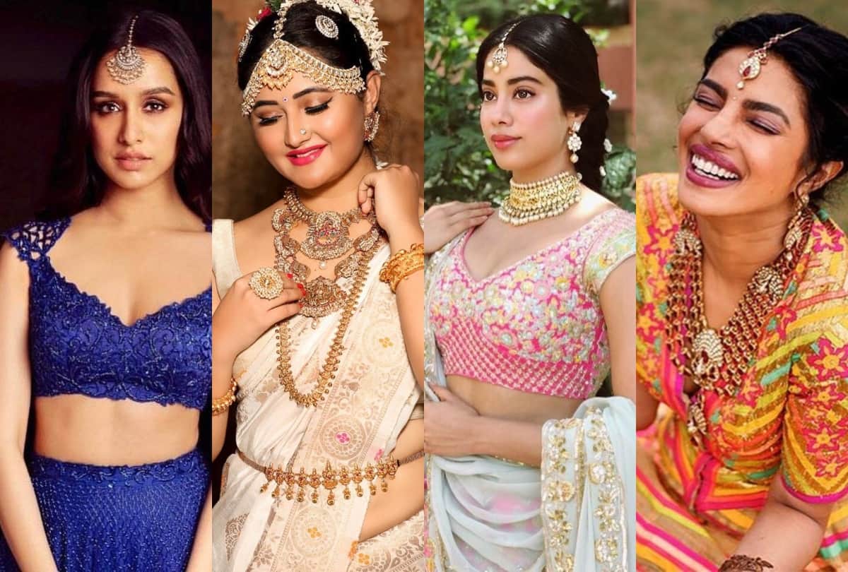 wedding bridesmaid fashion maang tikka look amazing bollywood actresses worn maang tikka many times