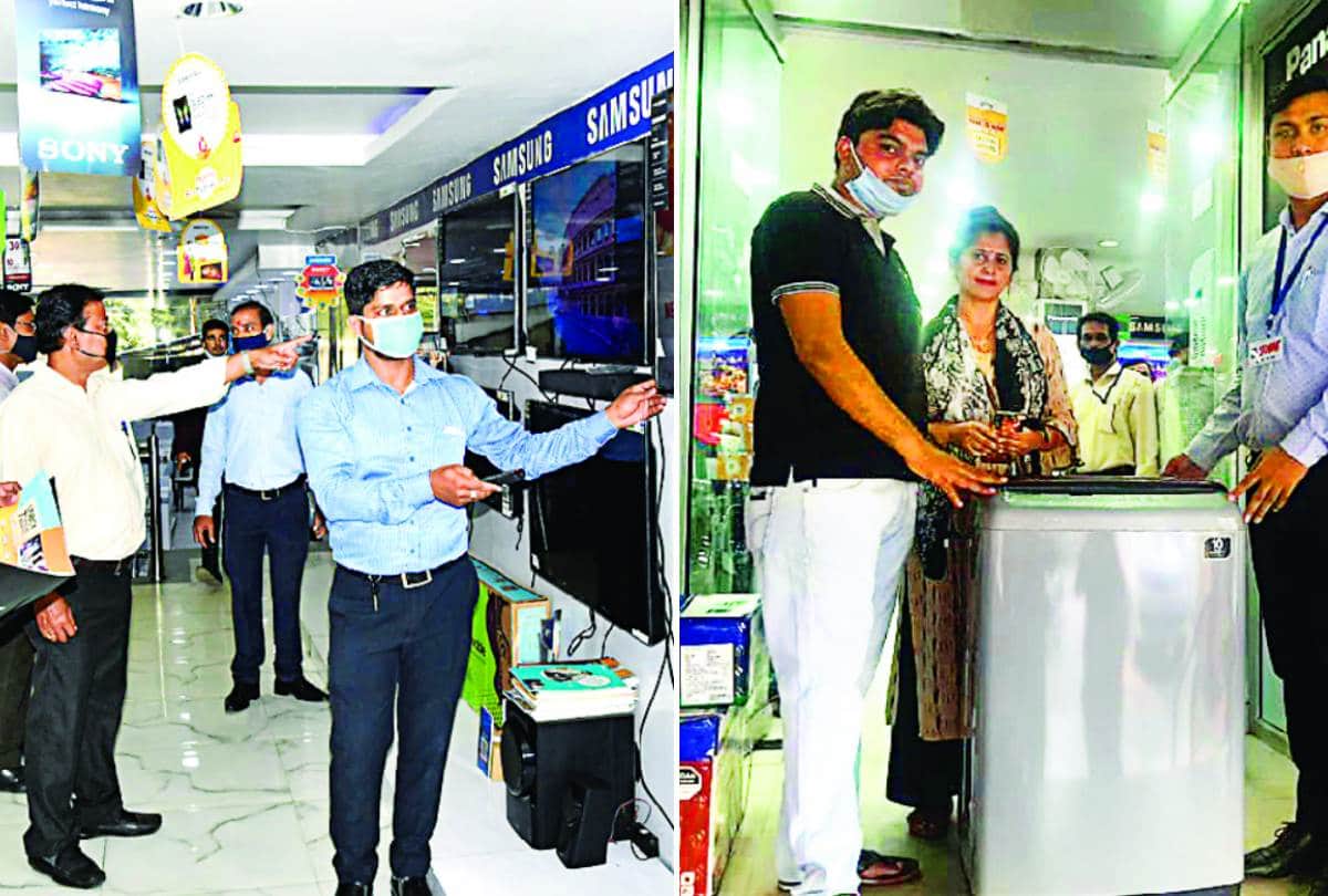 condition of electronic items markets in lucknow