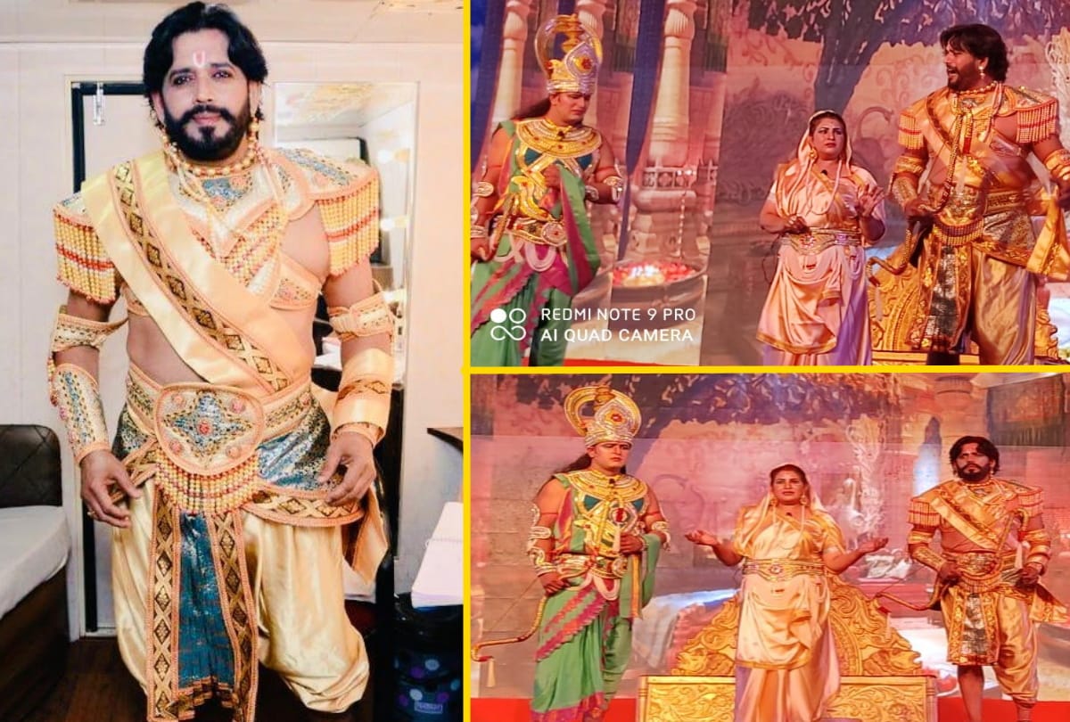 Ravi Kishan Bhojpuri Actor in Ayodhya News: Ramlila MP Ravi Kishan arrives in Ayodhya to play role of Bharat in Virtual Ramlila ayodhya