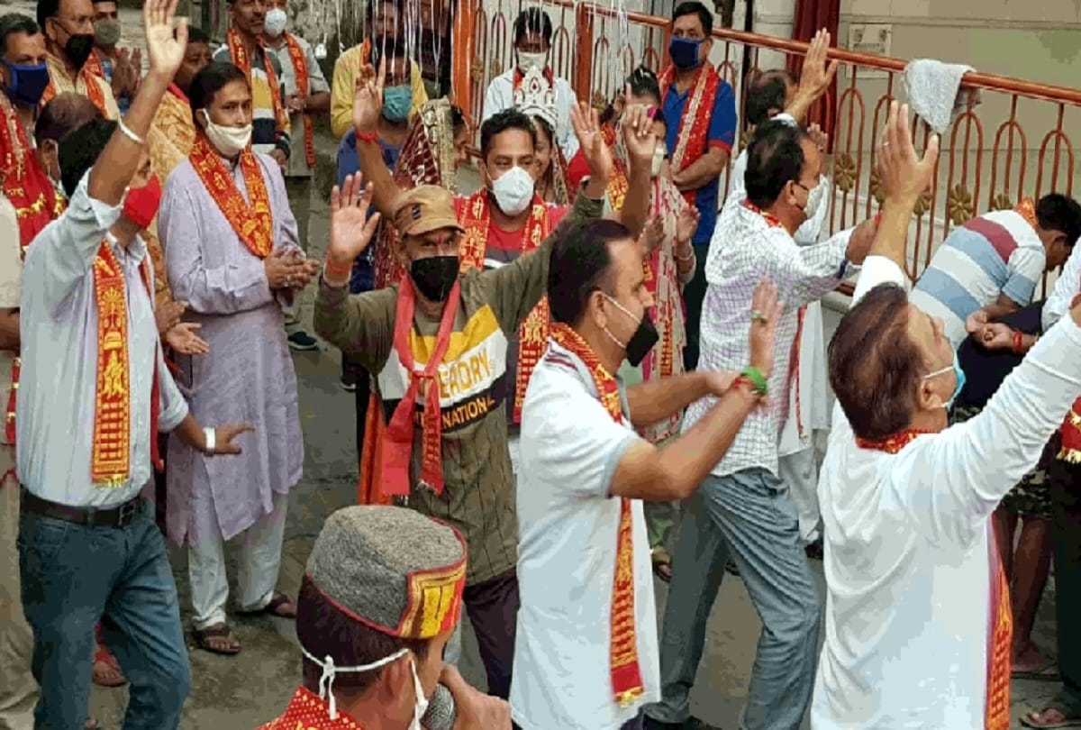 Prabhat Pheri was removed for the third consecutive day on Navratri