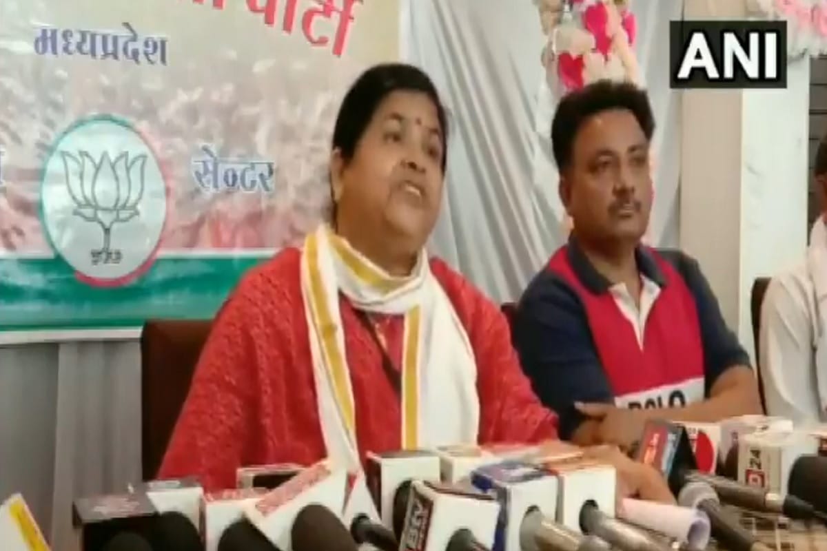 MP Minister Usha Thakur All terrorists are raised in madrasas, congress says cognizance Election Commission