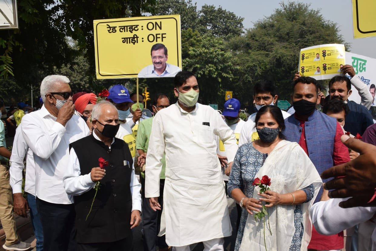 'Red light on carriage off' campaign will run in Delhi from 26th